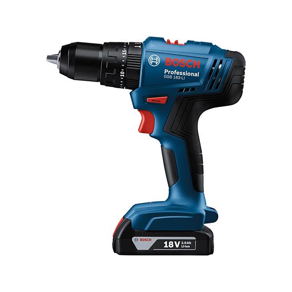 Bosch GSB 183-LI Kit (2 Battery)