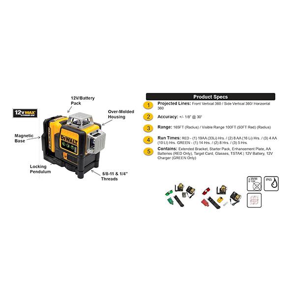 Dewalt DCE089D1R LI-ION