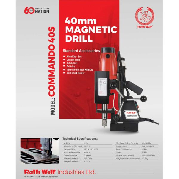 Ralli Wolf COMMANDO 40S (40mm X 50mm)