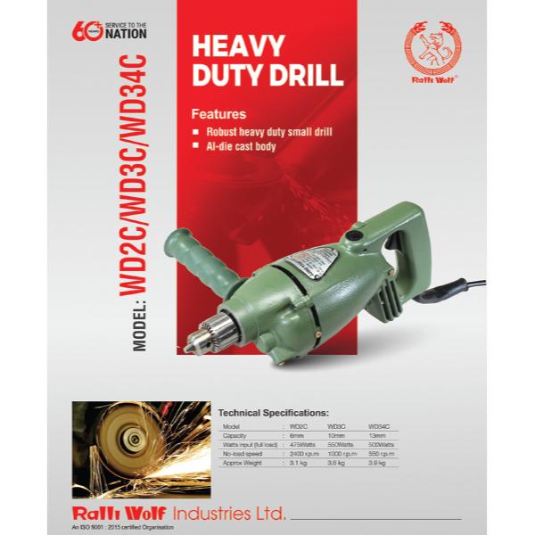 Ralli Wolf WD34C 13mm (Metal Body)